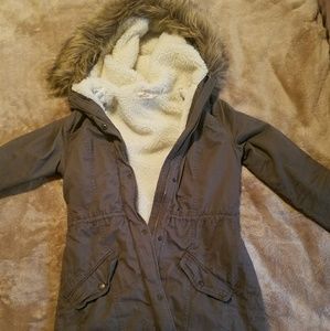 Hollister Junior Sherpa-Lined Parka